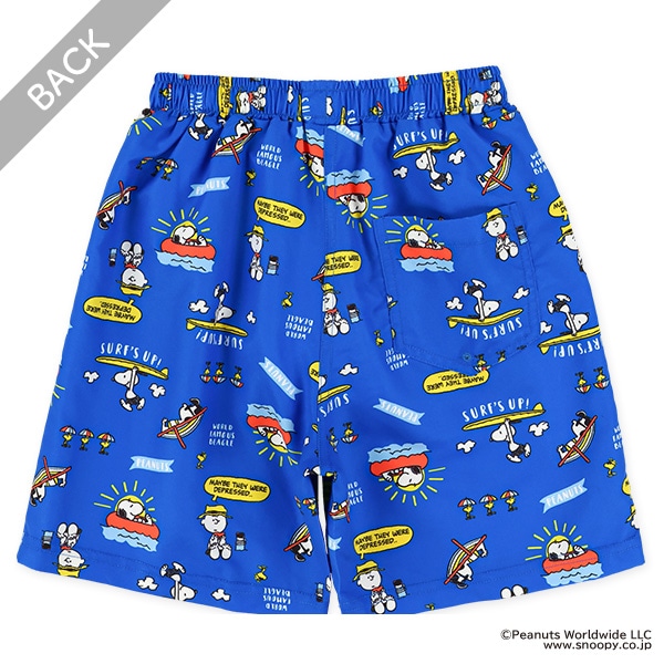 総柄サーフパンツ（スヌーピー）