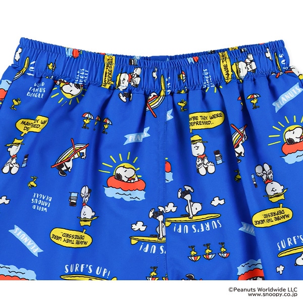 総柄サーフパンツ（スヌーピー）