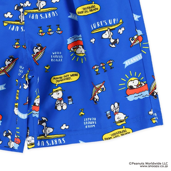 総柄サーフパンツ（スヌーピー）