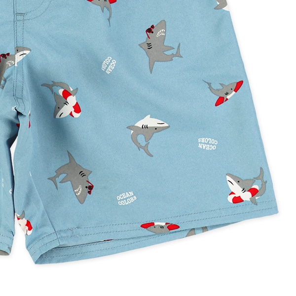 海の生き物総柄サーフパンツ