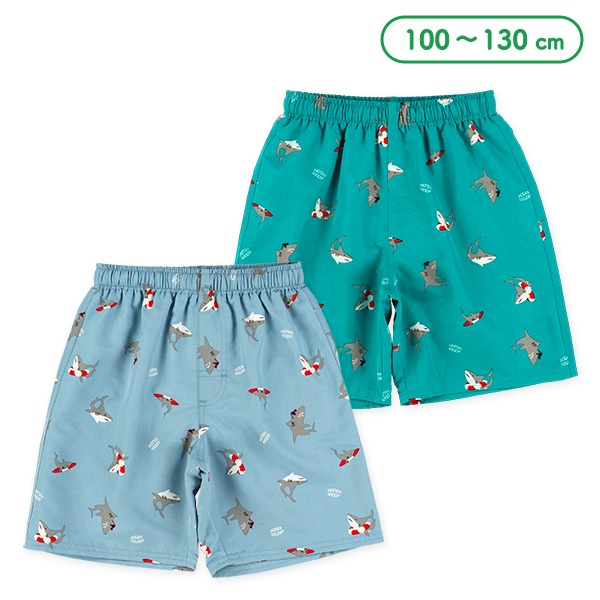 海の生き物総柄サーフパンツ