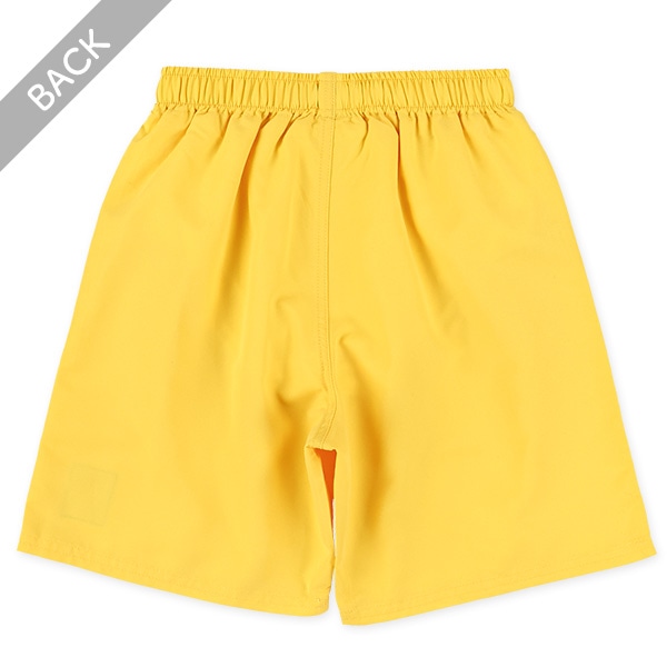 裾トロピカルチケット付きサーフパンツ