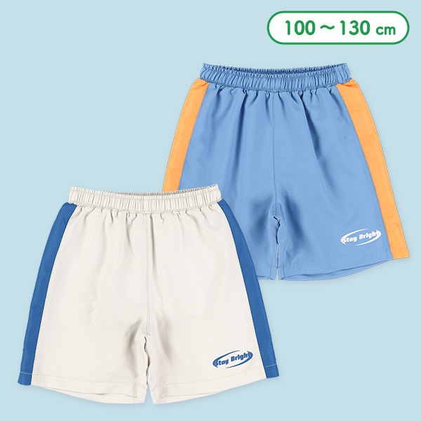 ロゴサイドライン配色サーフパンツ