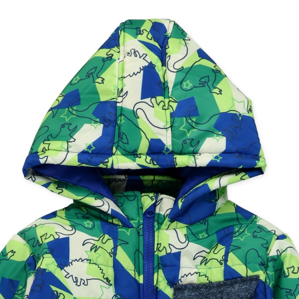 迷彩恐竜切り替え風スキージャンプスーツ