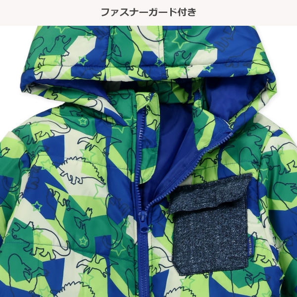 迷彩恐竜切り替え風スキージャンプスーツ