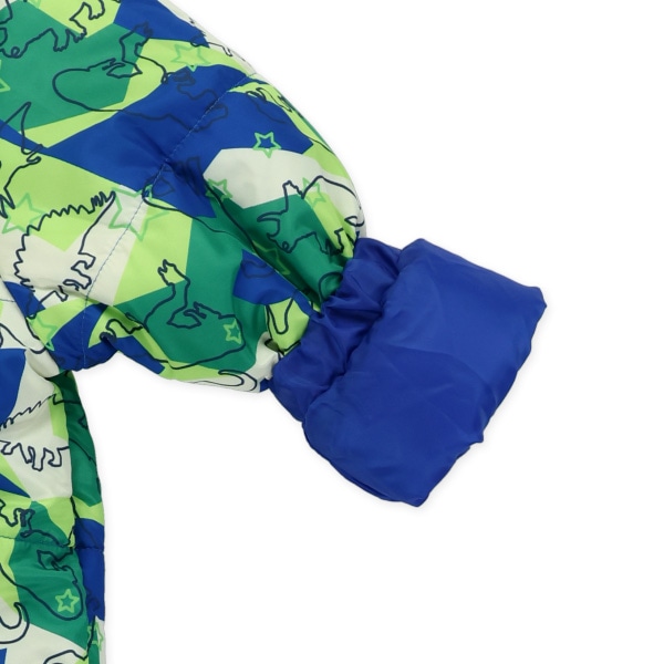 迷彩恐竜切り替え風スキージャンプスーツ