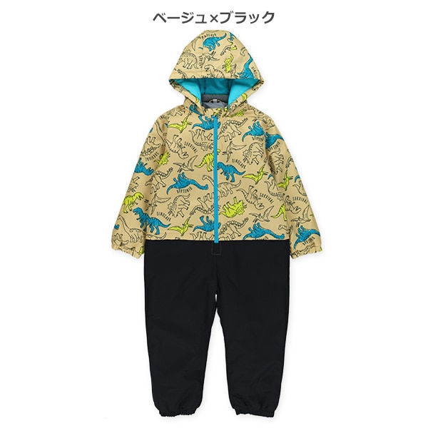 恐竜切り替え風スキージャンプスーツ