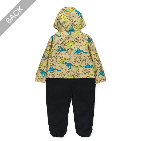 恐竜切り替え風スキージャンプスーツ