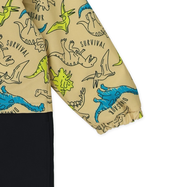 恐竜切り替え風スキージャンプスーツ