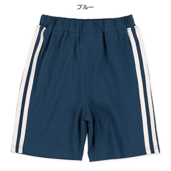 ニットサイド2ラインハーフパンツ