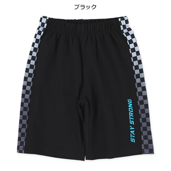 チェックラインハーフパンツ