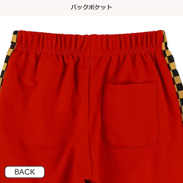 チェックラインハーフパンツ