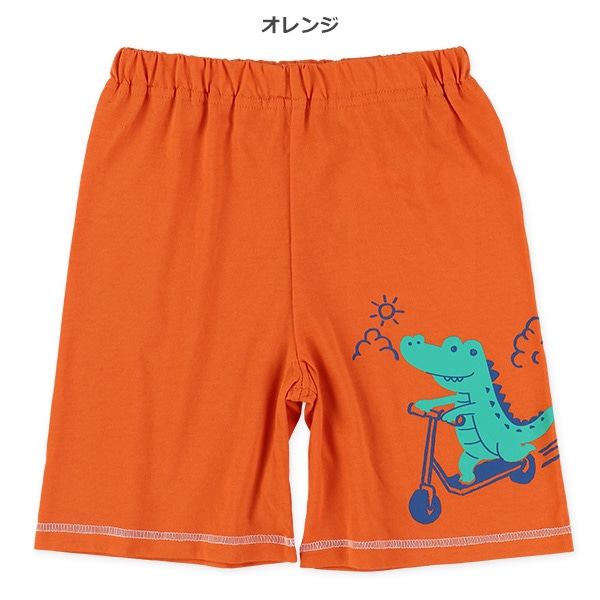 4分丈アニマルハーフパンツ