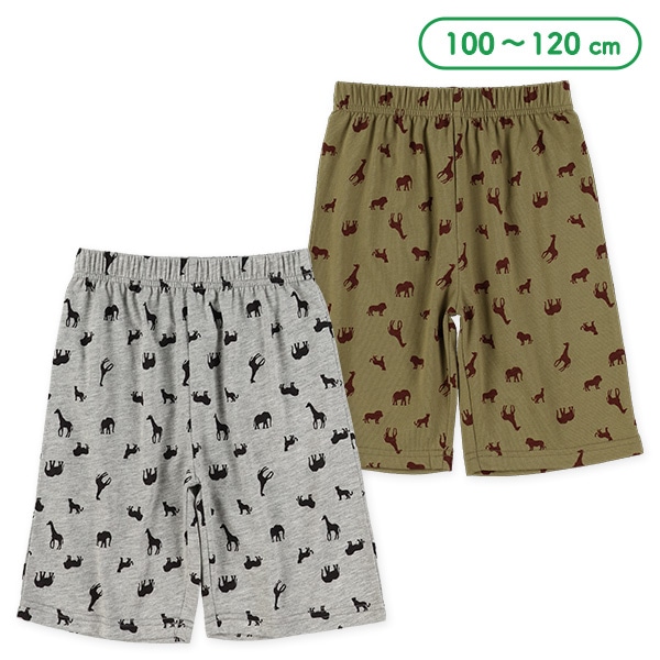 アニマル総柄ハーフパンツ | 西松屋オンラインストア