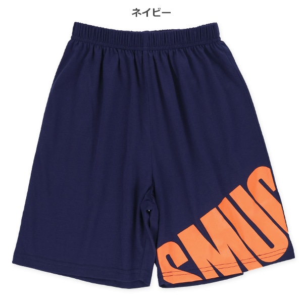 斜めビックロゴハーフパンツ