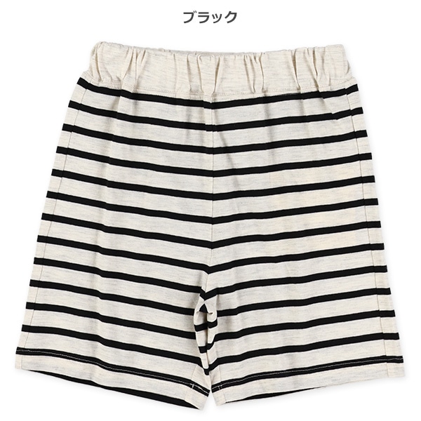 ニットボーダーハーフパンツ