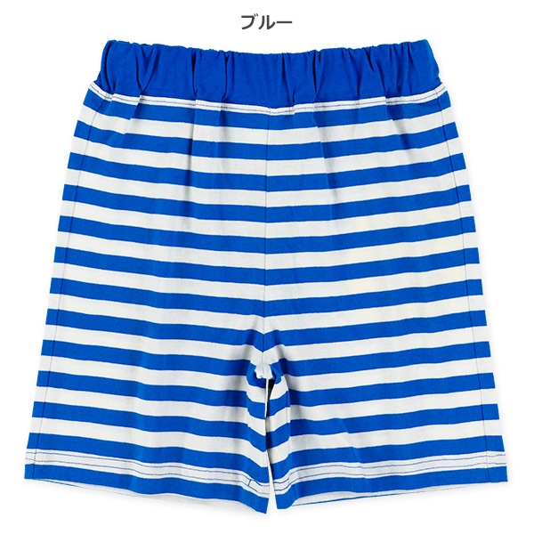 ニットボーダーハーフパンツ