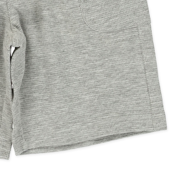 ワッフルポケット付きハーフパンツ