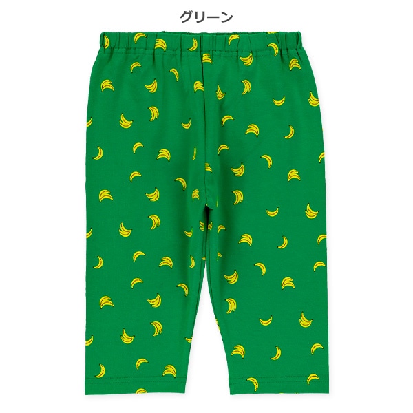5分丈バナナレギンス
