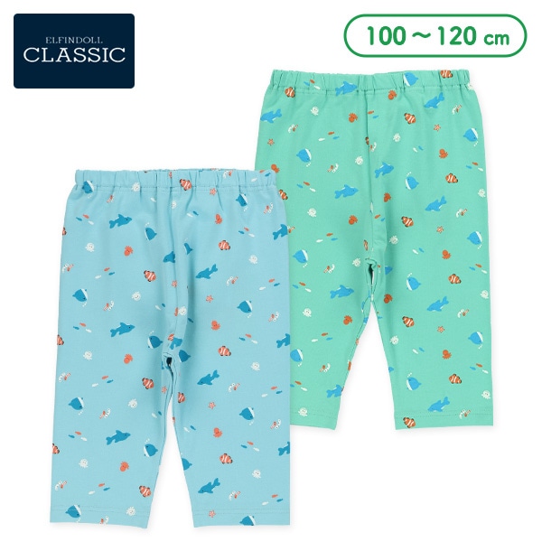 5分丈海の生き物レギンス