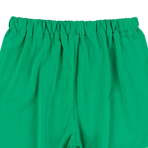 天竺白くま柄ハーフパンツ