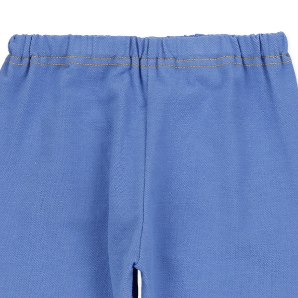 5分丈デニム風レギンス