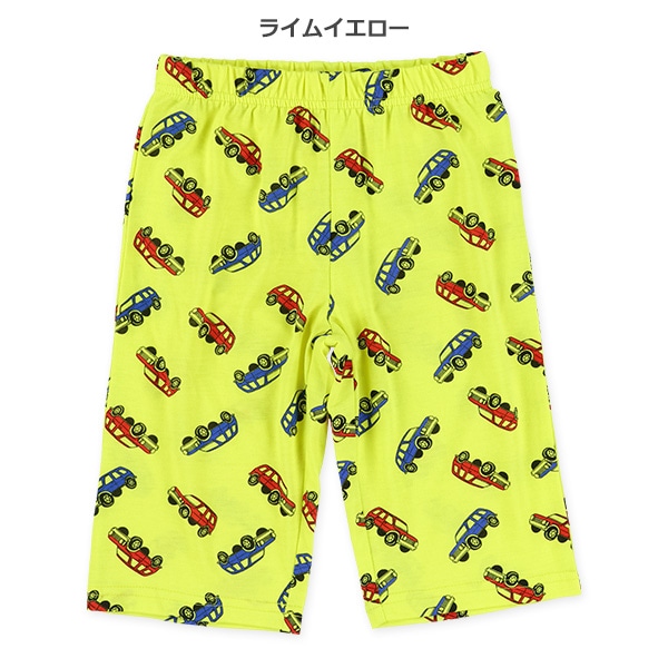 くるま総柄ハーフパンツ