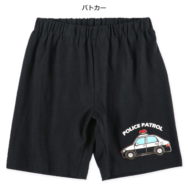 はたらくくるま発泡プリントパンツ