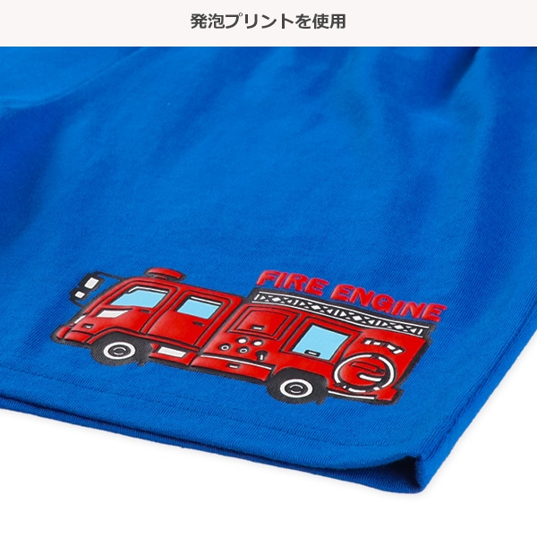 はたらくくるま発泡プリントパンツ