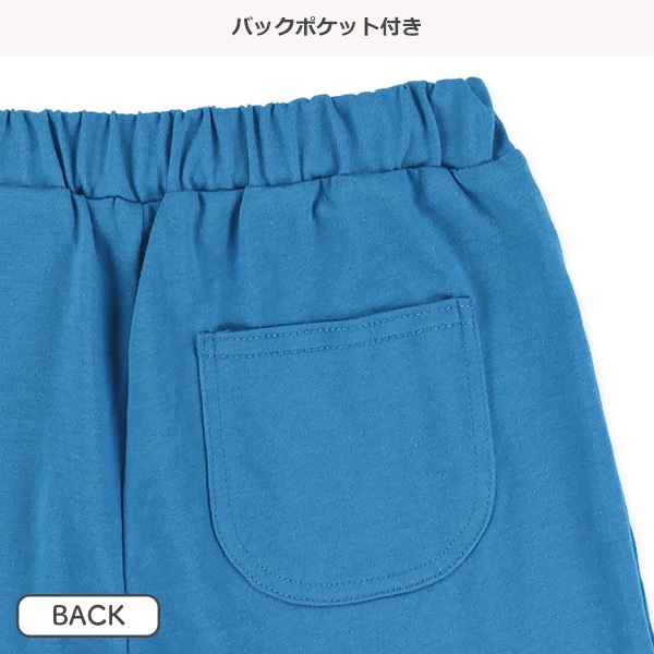 デザインポケット付き恐竜ハーフパンツ
