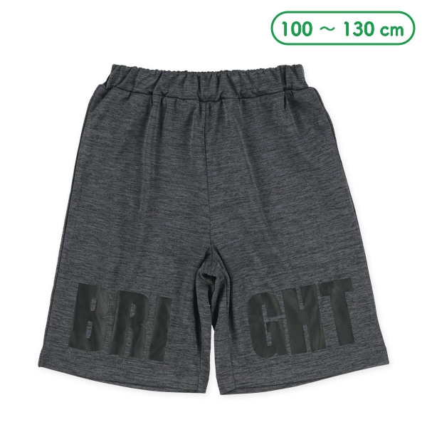 裾ビッグロゴハーフパンツ