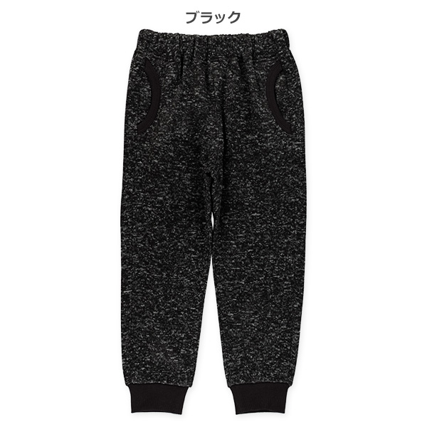 裏起毛ニットソーロングパンツ