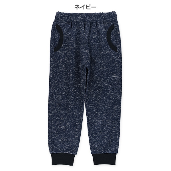 裏起毛ニットソーロングパンツ