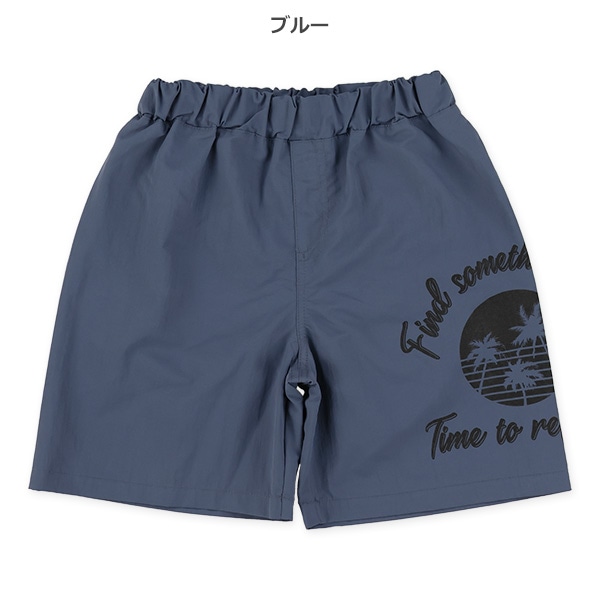 BIGプリント撥水パンツ