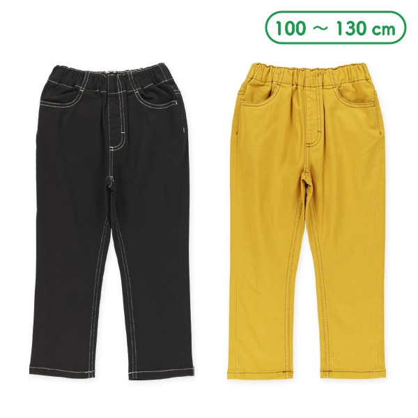 ストレッチカラーステッチツイルパンツ
