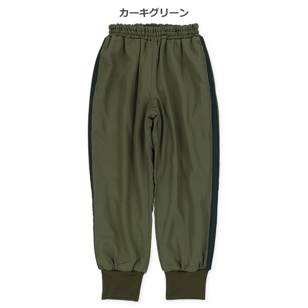 タフタサイド1ライン裏フリースボンディングパンツ | 西松屋オンライン