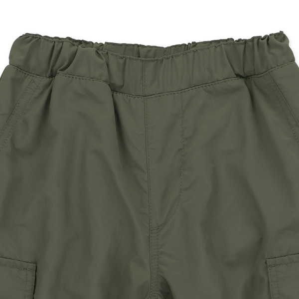 ナイロン裏フリースカーゴパンツ