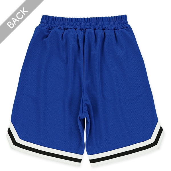 5分丈ニットメッシュ裾ラインパンツ