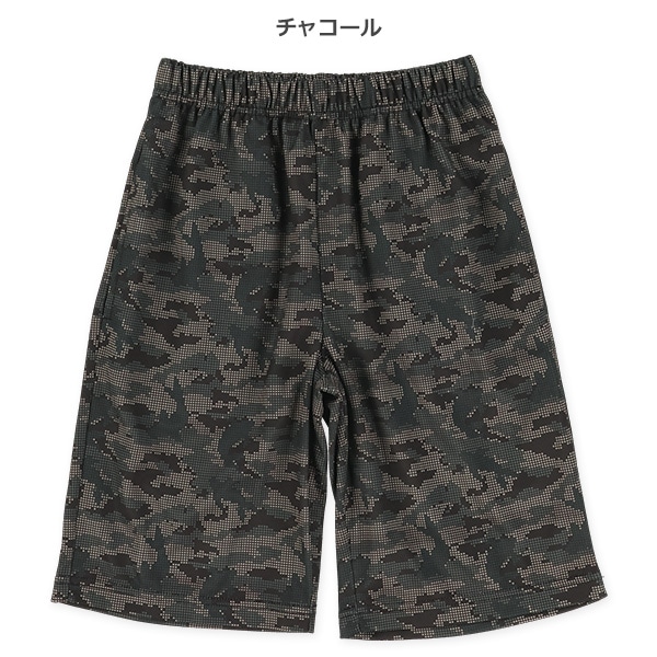 ブリスター総柄ハーフパンツ
