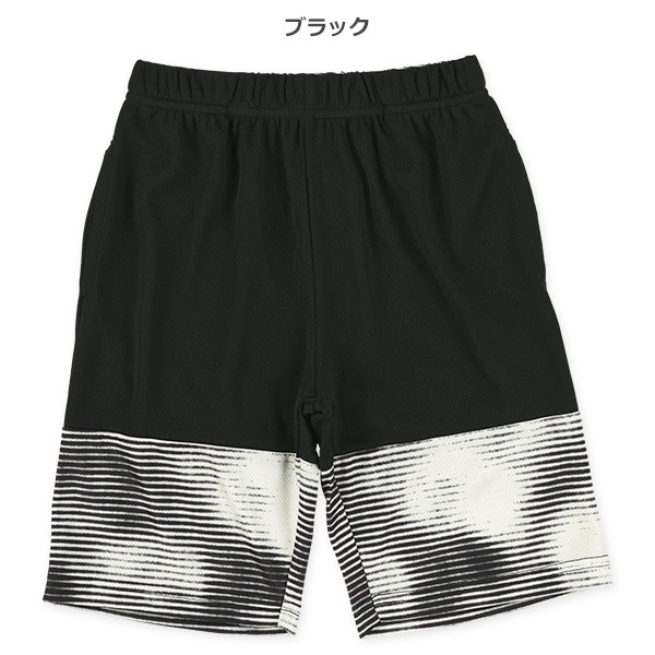 メッシュカモフラノイズハーフパンツ