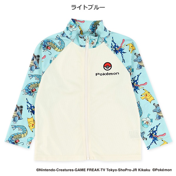 ポリエステルメッシュラッシュガード（ポケモン）