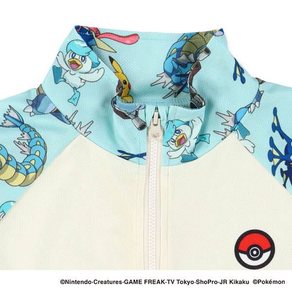 ポリエステルメッシュラッシュガード（ポケモン）