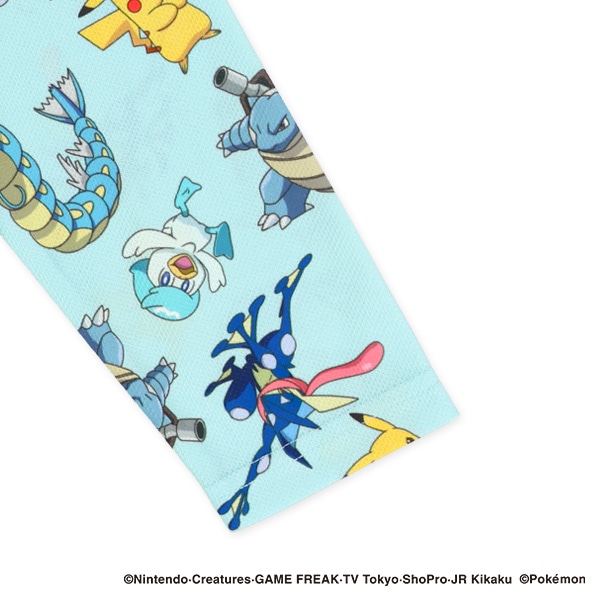 ポリエステルメッシュラッシュガード（ポケモン）