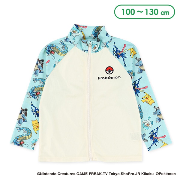 ポリエステルメッシュラッシュガード（ポケモン）