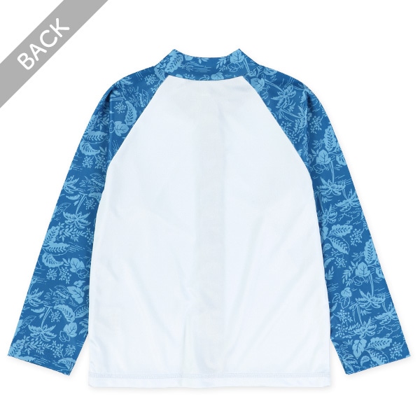 袖アロハ柄・サーフィン柄ラッシュガード