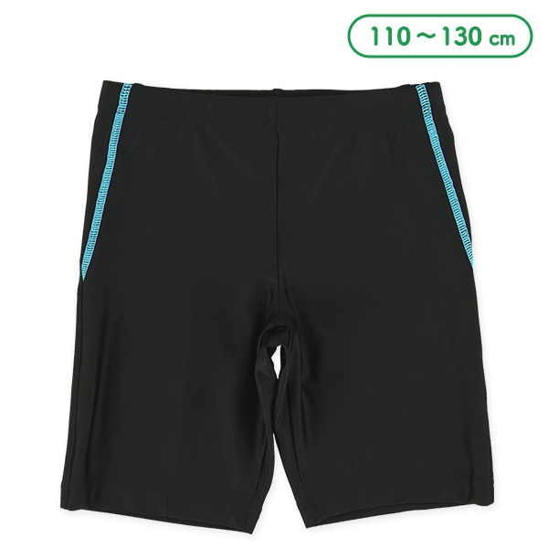 ストレッチ学童ミドル丈腰ラインスイムパンツ