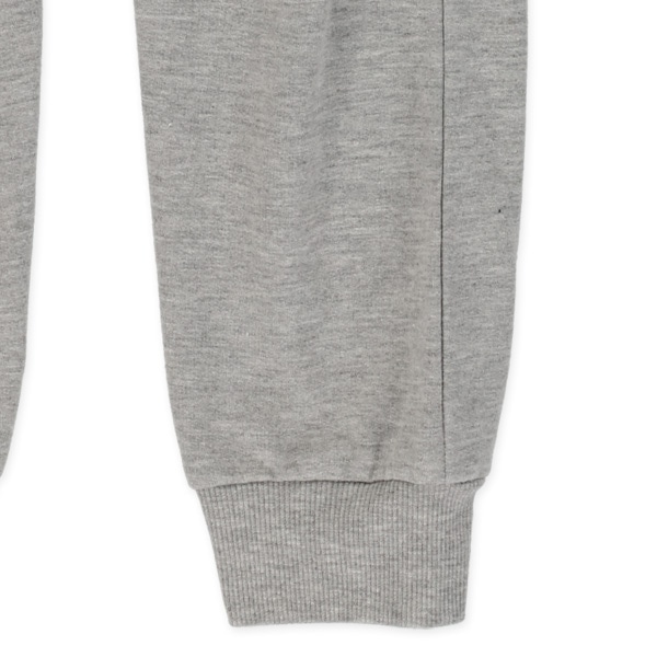 ミニ裏毛エンボス加工切り替えパンツ