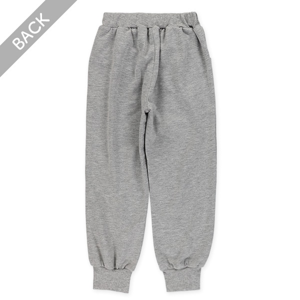 ミニ裏毛切り替えロゴパンツ