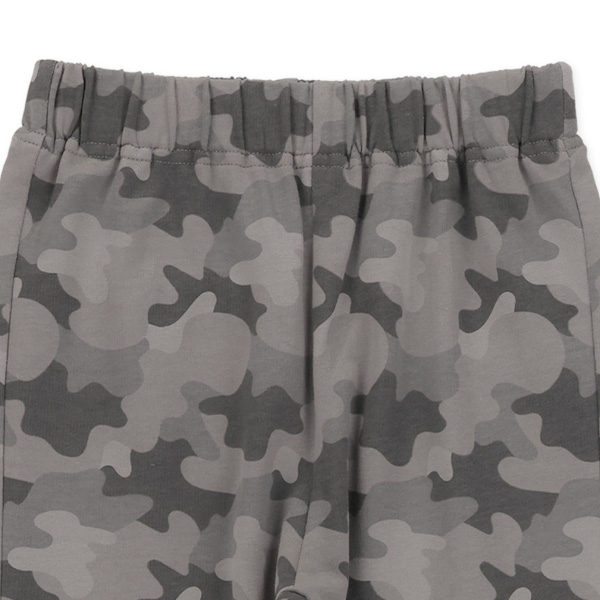 ミニ裏毛迷彩ロングパンツ