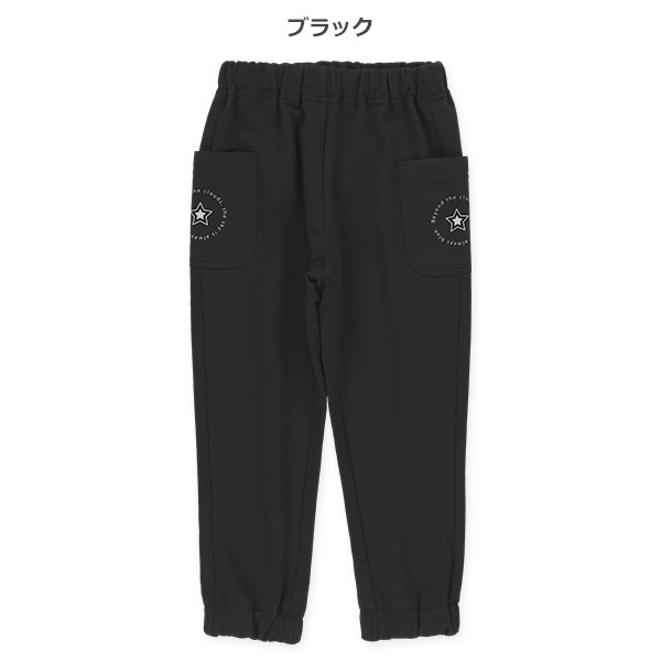 ミニ裏毛サイドポケット付きパンツ